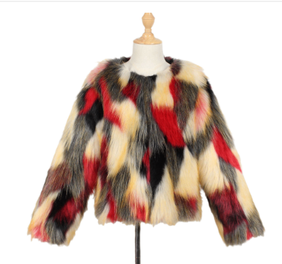 Children's Faux Fur Jacket - Trendy Fashion Piece