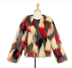 Children's Faux Fur Jacket - Trendy Fashion Piece