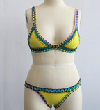 Women's Woven Bikini Set