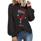 Floral Print Long Sleeve Pullover for Women | Streetwear