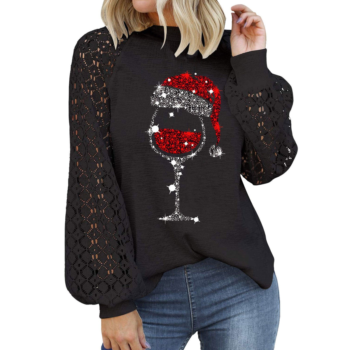 Floral Print Long Sleeve Pullover for Women | Streetwear