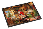 Cookies with Santa Claus Father Christmas Doormat