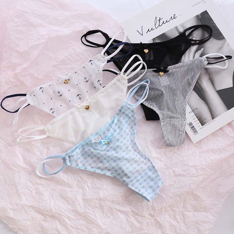 Sexy Mesh Thong Panties for Women