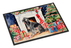 Scottish Deerhound Cozy Christmas Doormat