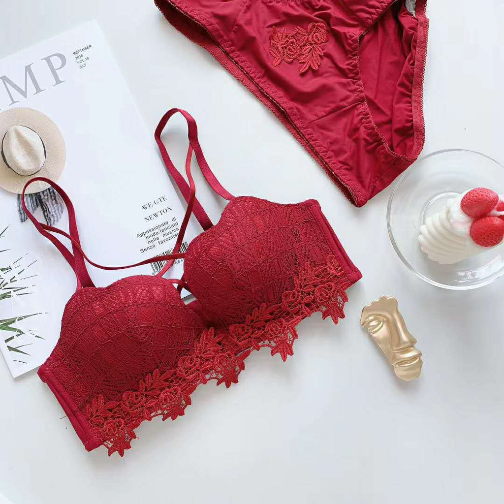 Cross Back Bra Set for Girls