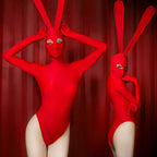 Sexy Hexagon Bunny Bodysuit for DJ Performers