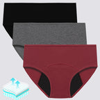 Absorbent Leak-proof Plus Size Cotton Menstrual Panties