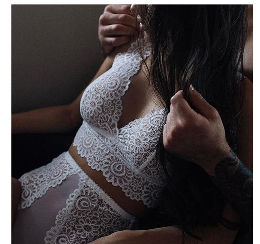Two-Piece Set, Sexy Lace Lingerie Outfit