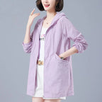 2023 Women's Loose Long Jacket for Spring and Autumn