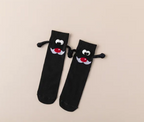 Couple Magnetic Handle Cute Hand Socks Christmas