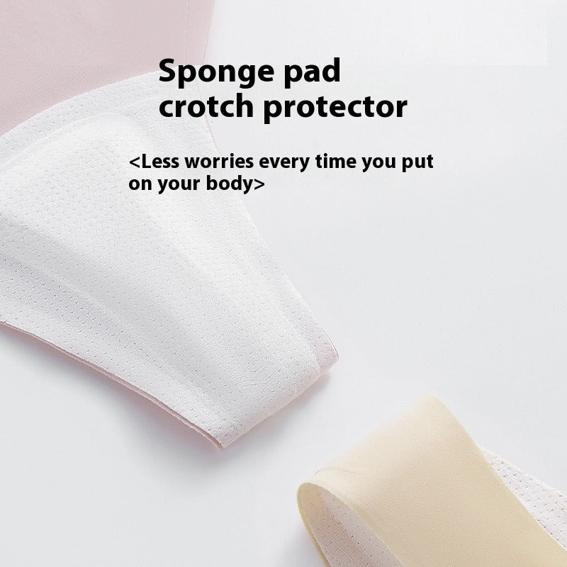 Seamless Mid-Waist Yoga Thong