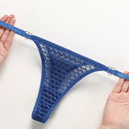 Lace Thong with Heart Ring for Yoga and Sports