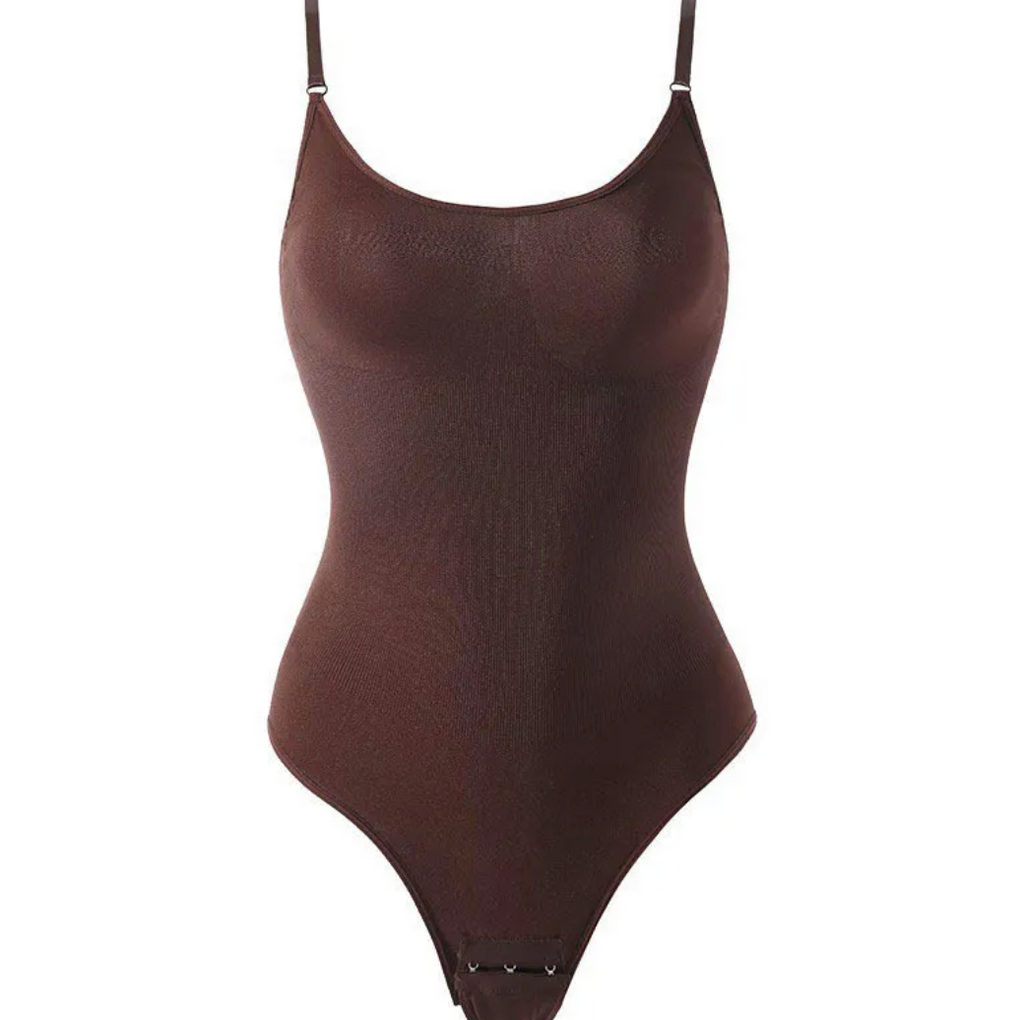 Slim Fit Spaghetti Strap Shaping Bodysuit