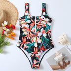 27-Color Sexy Striped One-Piece Bikini Swimsuit