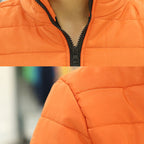 Men's High-Quality Winter Solid Color Parka Jacket