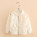 Children's Solid Color Sun Protection Jacket for Girls