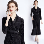 Elegant Jacquard Windbreaker Jacket for Women