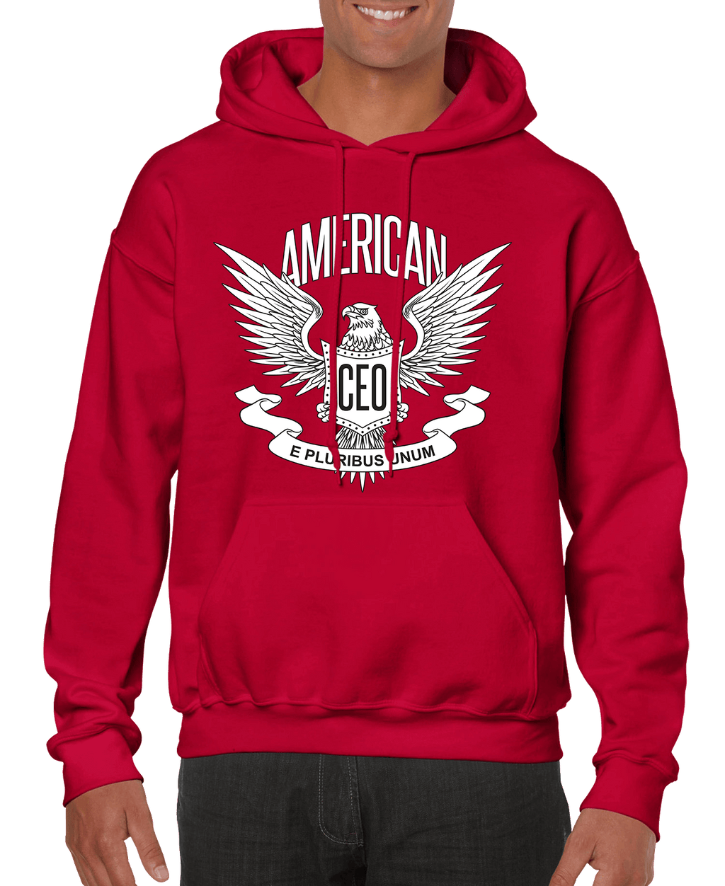 American CEO Patriotic Eagle Men’s Hoodie | Streetwear