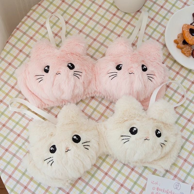 Cute Girls Cotton Wireless Bra Set