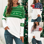 Christmas Hoodie, Lightweight Pullover, Long Sleeve | Streetwear