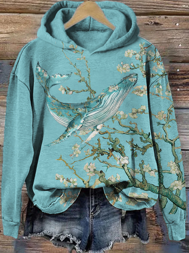 Oversized Women's Casual Hoodie with Hood | Streetwear