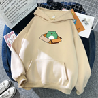 Womens Simple Long Sleeved Hoodie | Streetwear