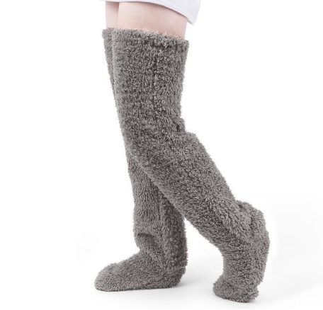 Thick Fleece Coral Home Floor Sleeping Socks