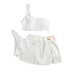 2023 New Women's Backless Bikini Set for Summer