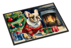 French Bulldog Cozy Christmas Doormat