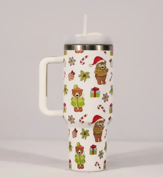 New Christmas Pattern Coffee Cup With Handle