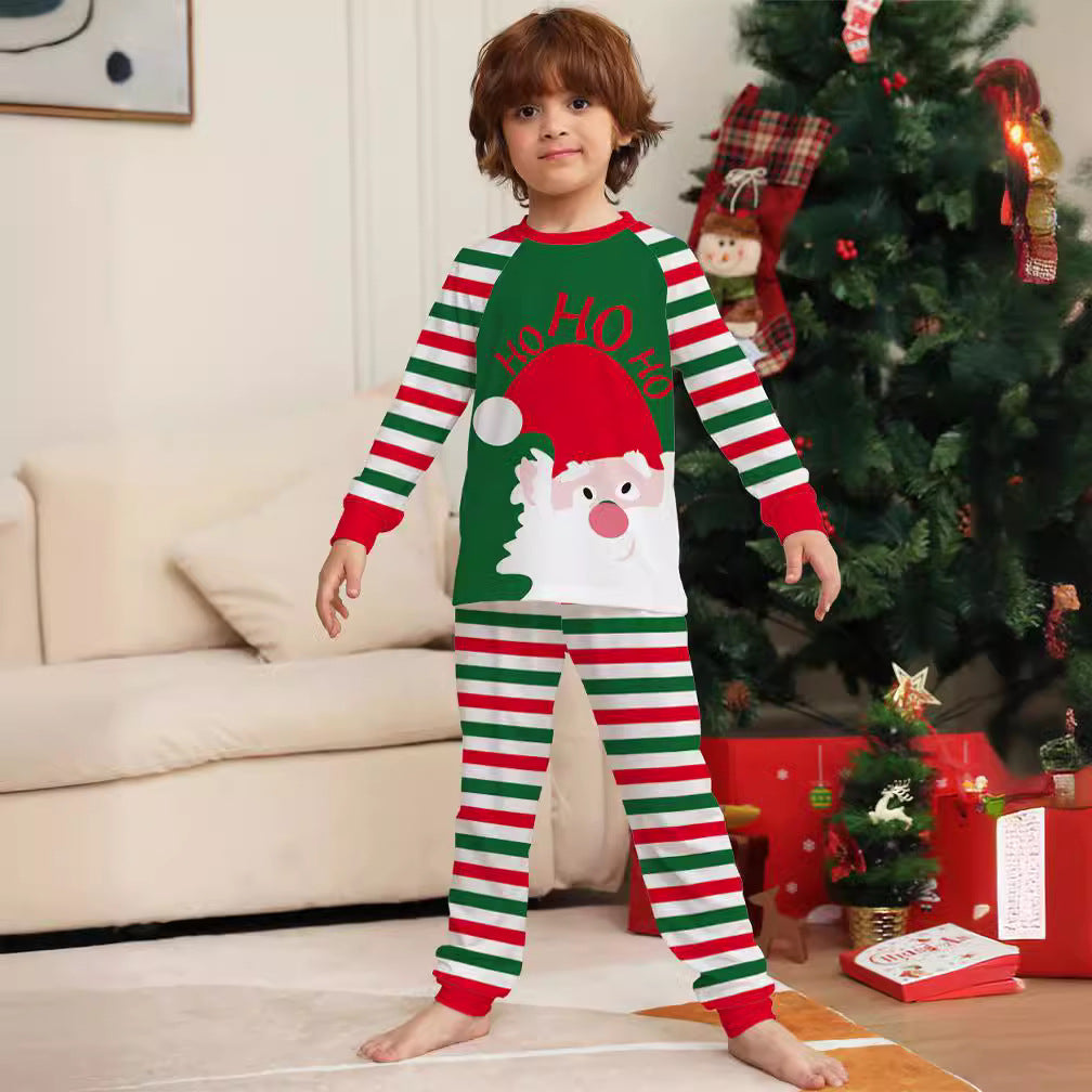 2024 Stripe Christmas Family Pajama Set for Amazon