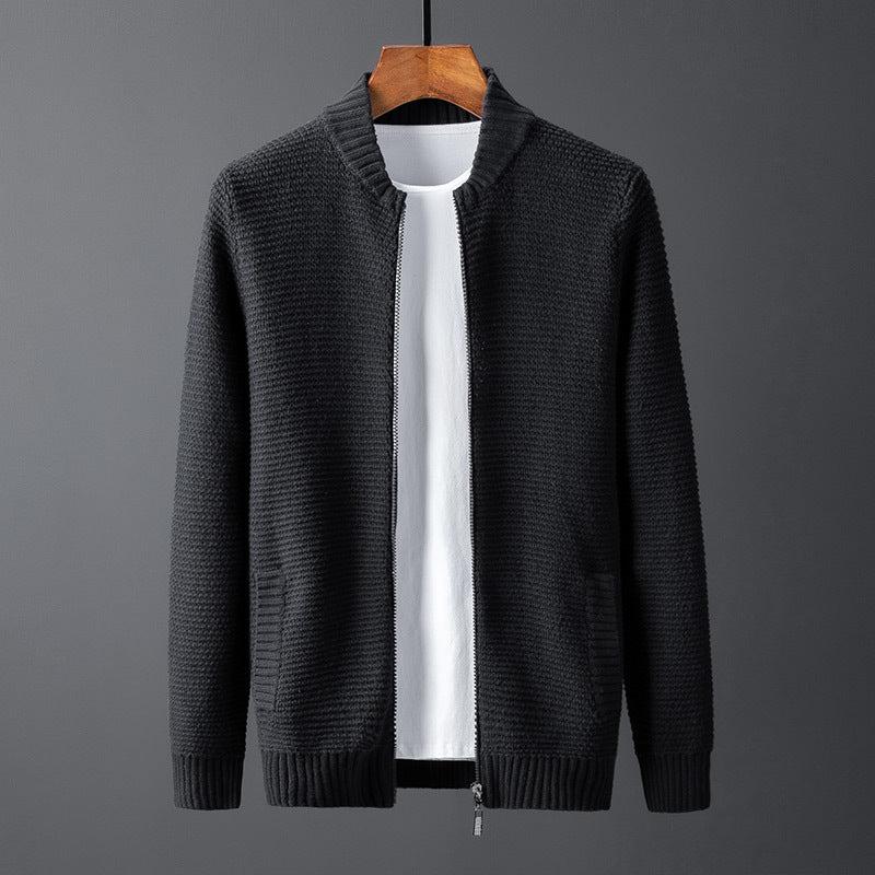 Men's Slim Fit Pure Cotton Cardigan Sweater
