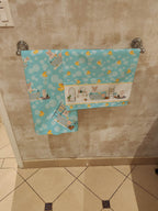 Fawn Cardigan Corgi Bath Towel Large