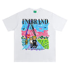 Digital Printed Watercolor Tank Top for Yoga and Leisure