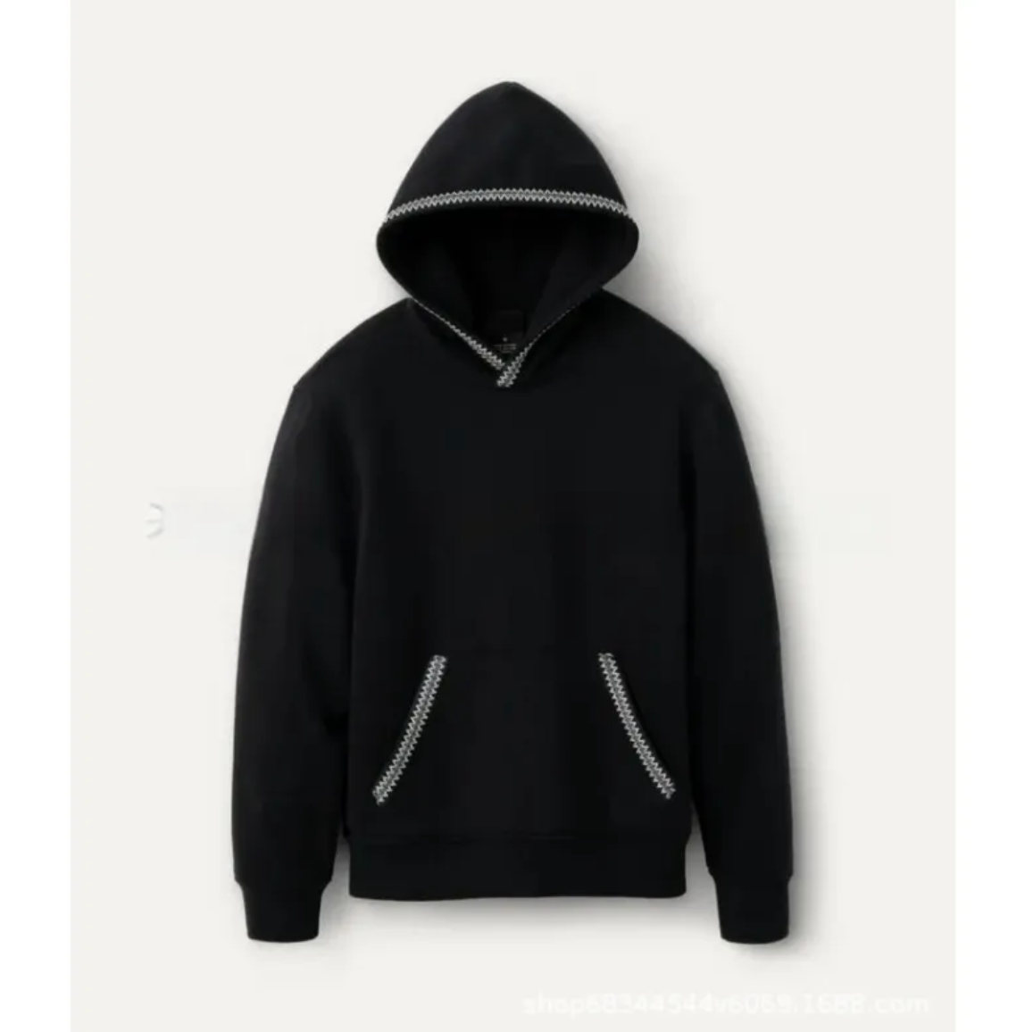 Fleece-Lined Hooded Earth Tone Pullover