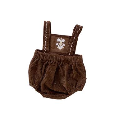 Cotton Cute Baby Girl Bodysuit and Bib Set
