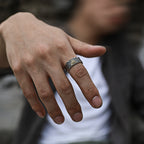 Men's Vintage All-Seeing Eye Open Ring
