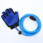 Pet Bath Massage Gloves with Water Spray Feature