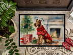 Irish Terrier Cozy Christmas Doormat