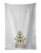 Minskin Cat Christmas Kitchen Towel Set of 2