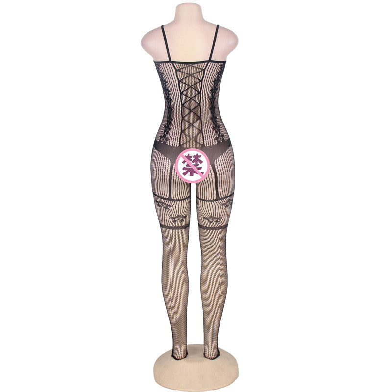 "Ladies' Lingerie, Jacquard Bodystocking, Fishnet Tights"