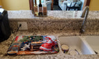 Japanese Chin Christmas Cookies Dish Drying Mat