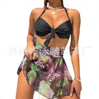 2023 European and American 3-Piece Bikini Set