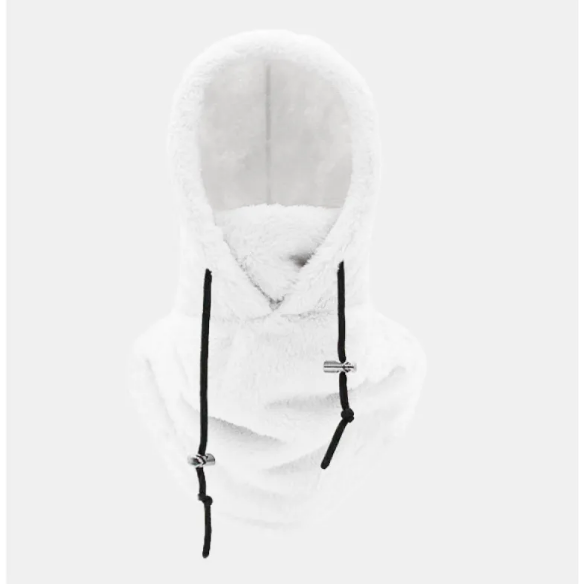 Winter Cycling Windproof Cap and Thick Scarf Set | Embroidered Cap