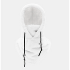 Winter Cycling Windproof Cap and Thick Scarf Set | Embroidered Cap