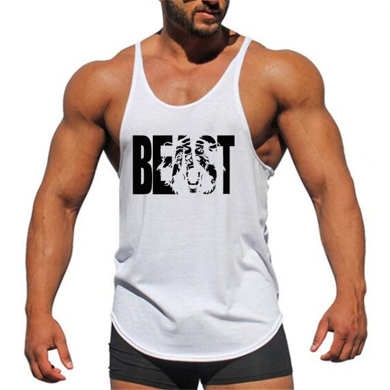 European and American Cotton Sports Tank Top