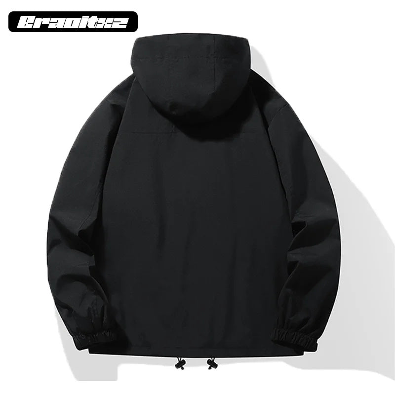 Men's Spring Autumn Outdoor Sports Windproof Jacket