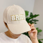 Bride Corduroy Ball Cap | Embroidered Cap
