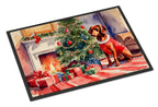 Dachshund Cozy Christmas Doormat