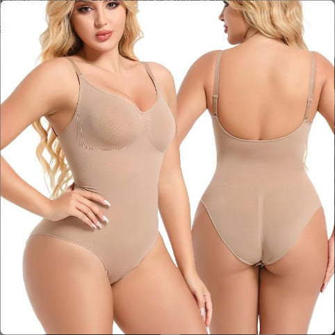 Seamless One-Piece Shapewear Bodysuit for Women